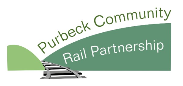 Purbeck Community Rail Partnership with South Western Railway logo