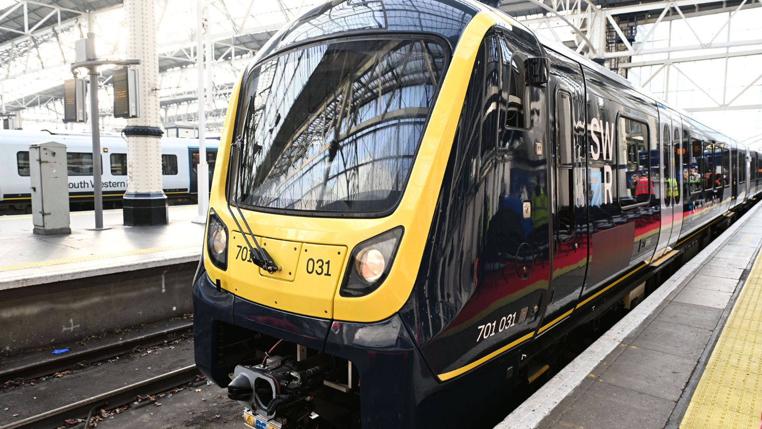 Arterio train at Platform 19 Waterloo