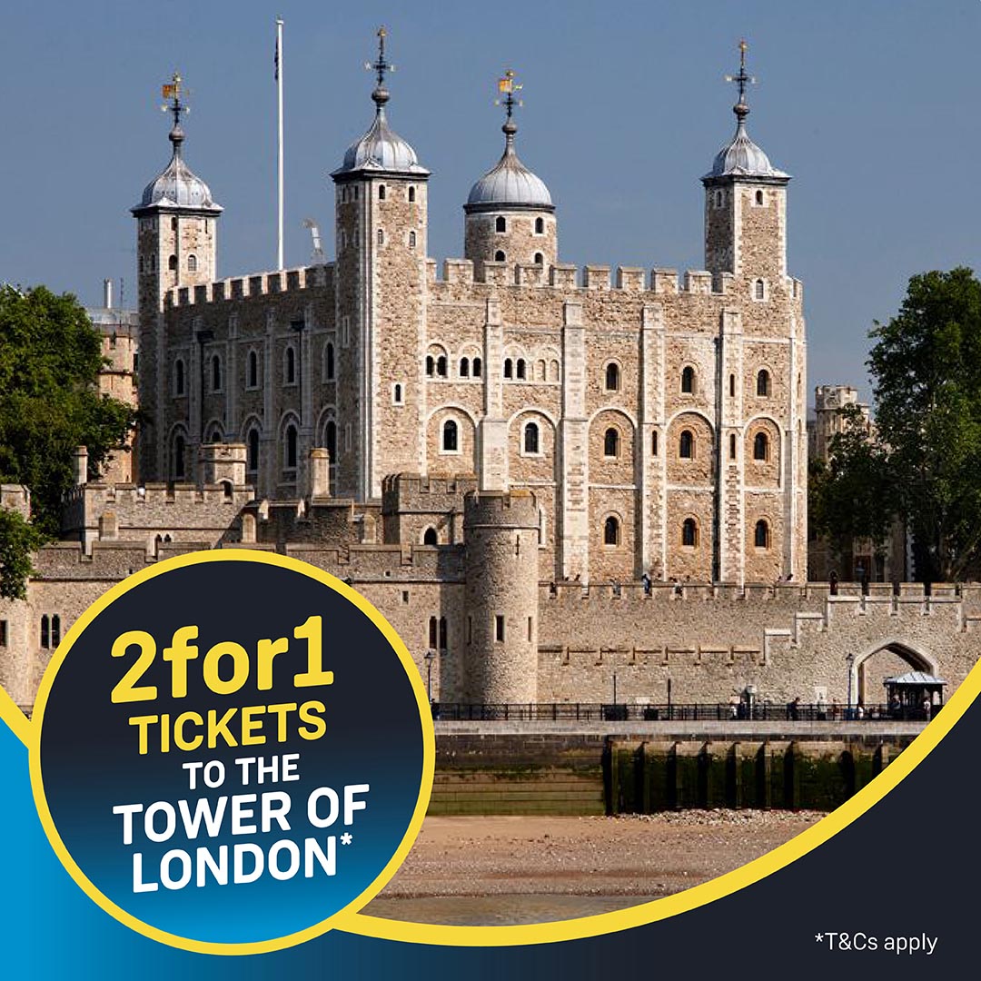 SWR Rewards Tower of London deal