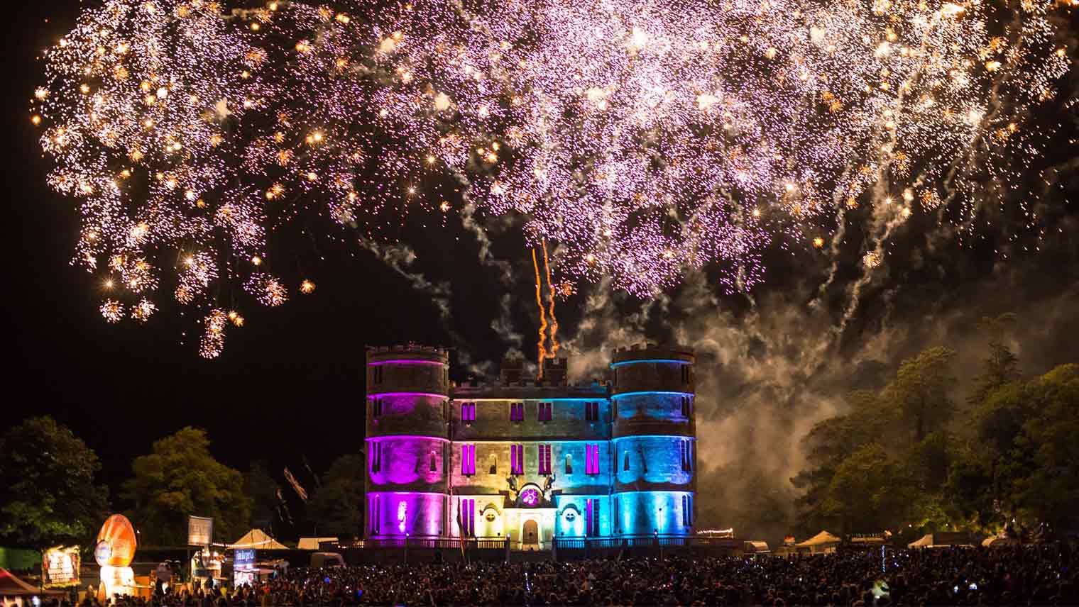 Camp Bestival fireworks display