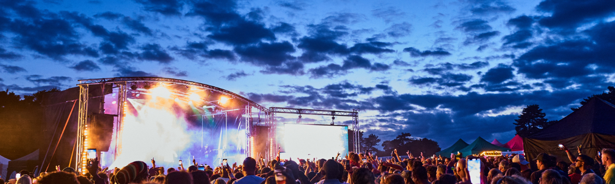 Bournemouth Reggae Weekender festival stage