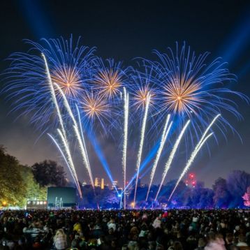 Battersea Parks stunning firework display