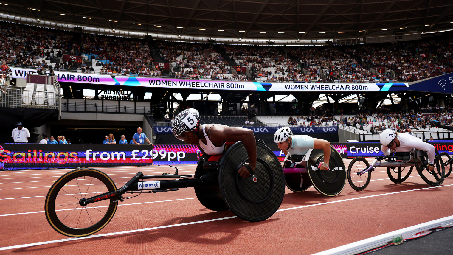 London Athletics wheelchair race