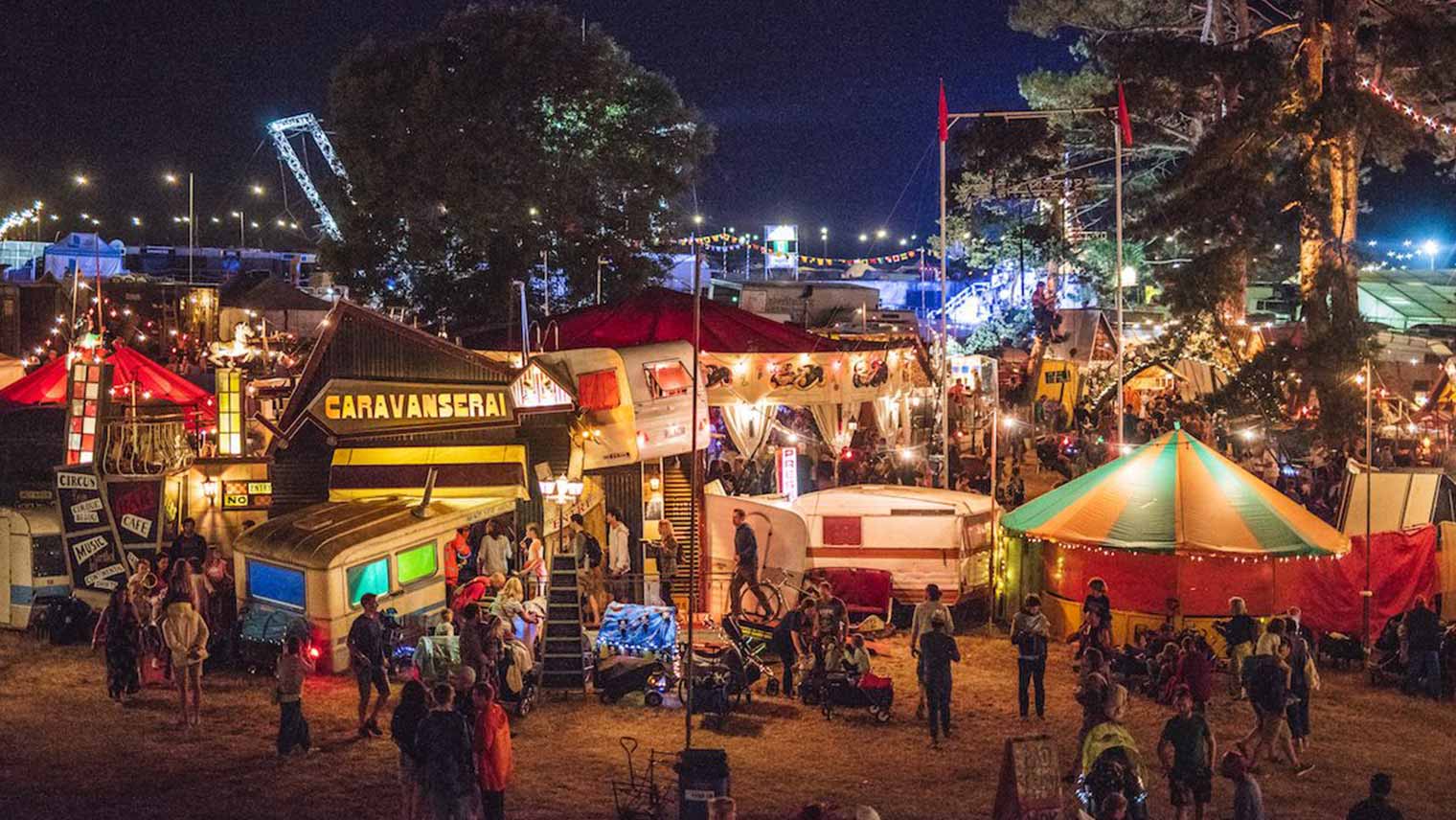 Camp Bestival at Lulworth Castle