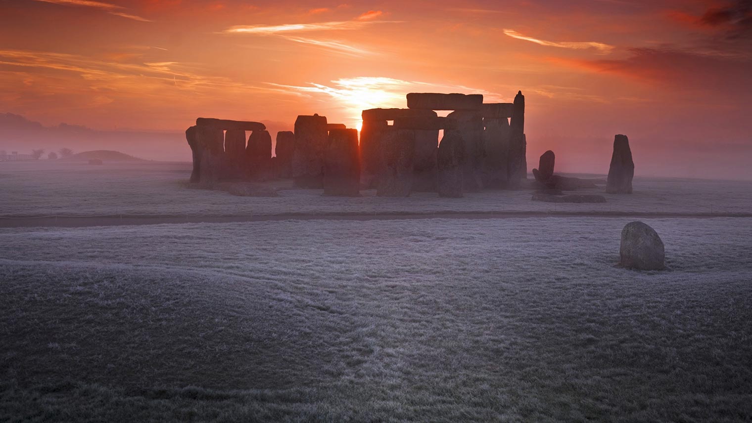 Stonehenge Winter