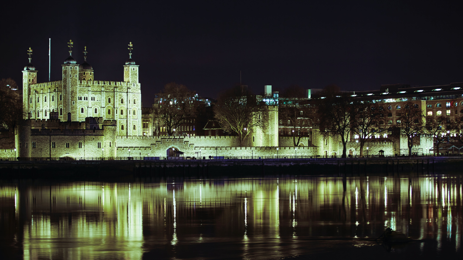 Tower of London at night