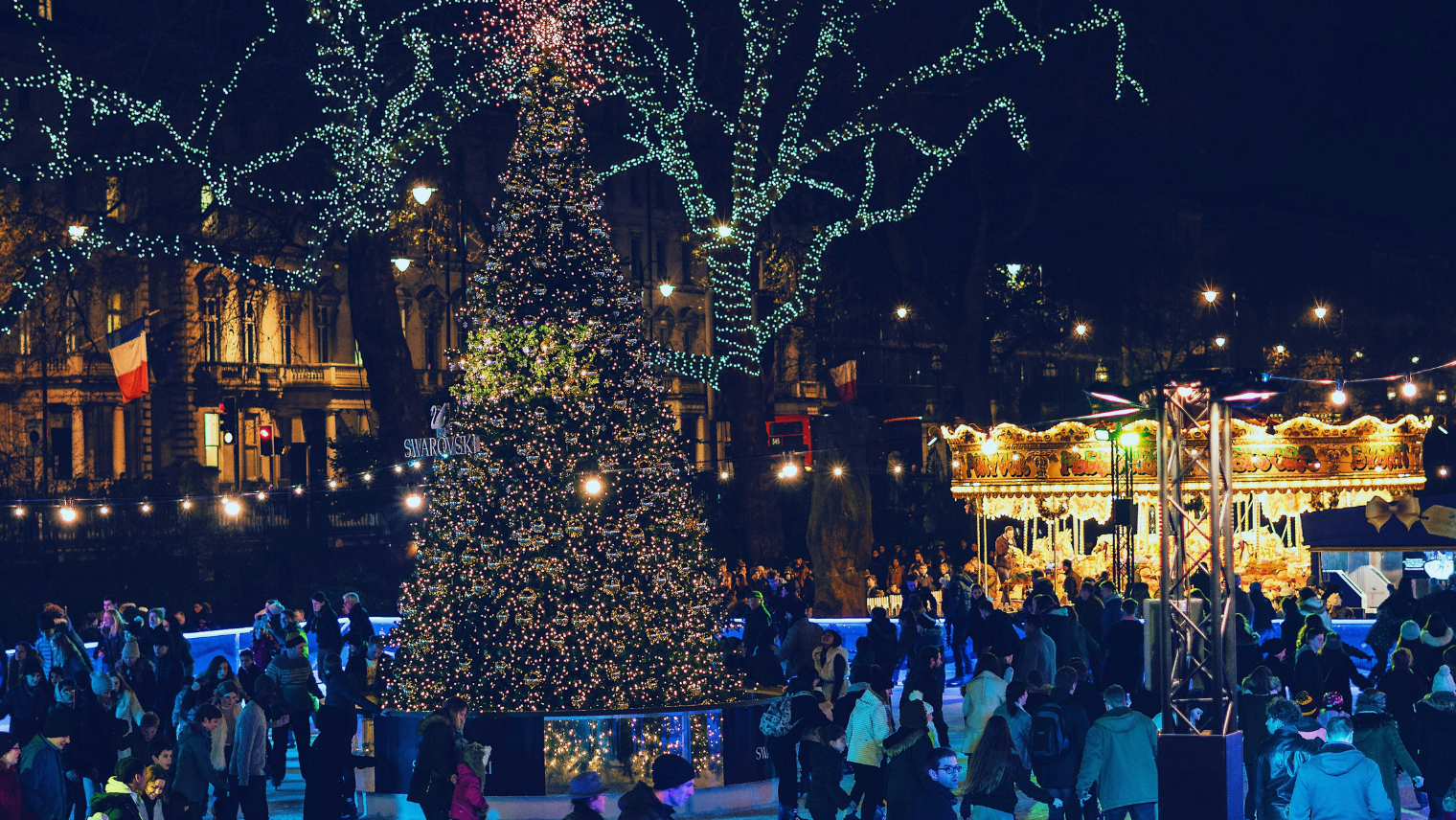 Ice Skating rink in London