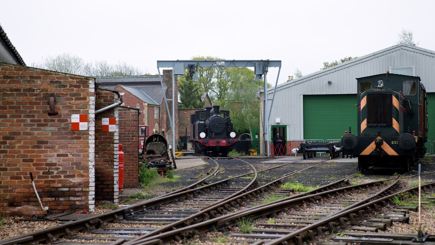 Isle of White steam train